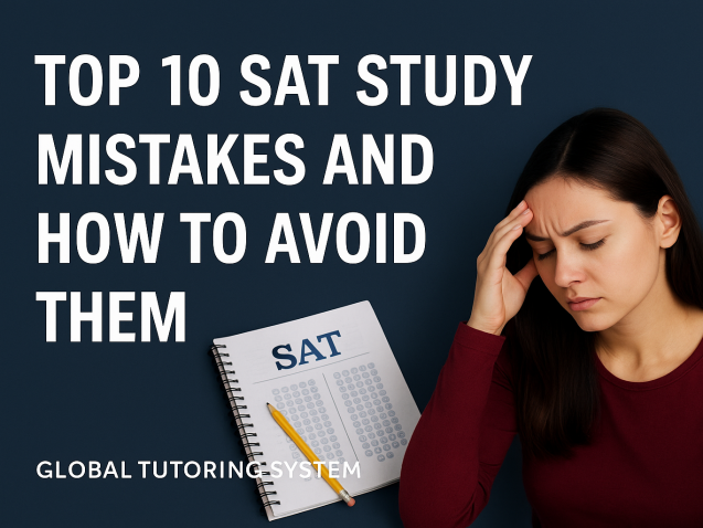 Get an expert's guidance to correct SAT study mistakes with the GTS.Supporting students across the USA UK Canada Qatar and the Gulf for better scores