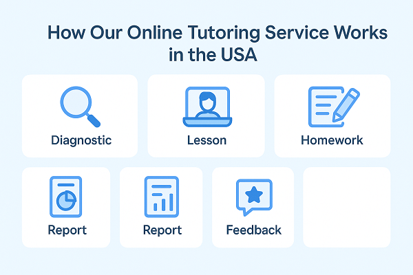 How our online tutoring service works in the USA
