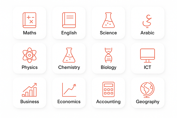 All subjects taught online in Bahrain – Maths, English, Science and more