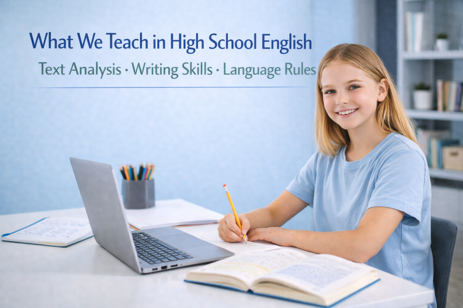 High school English topics taught in Australia Years 7 to 10
