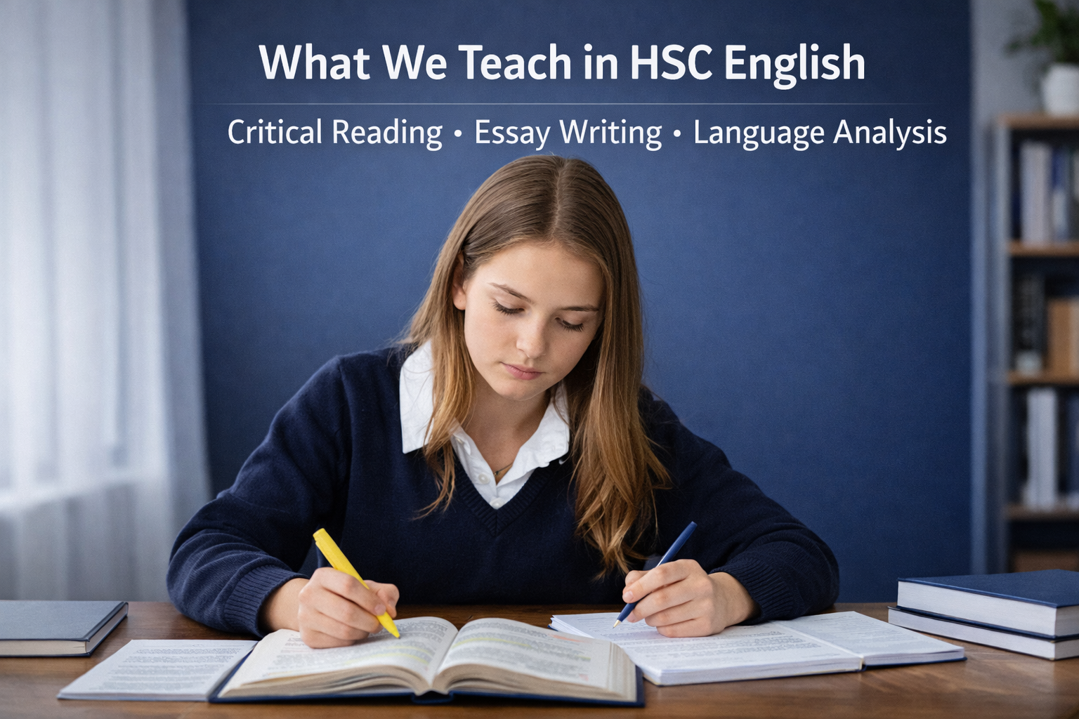 HSC English topics taught in Australia Years 11 to 12