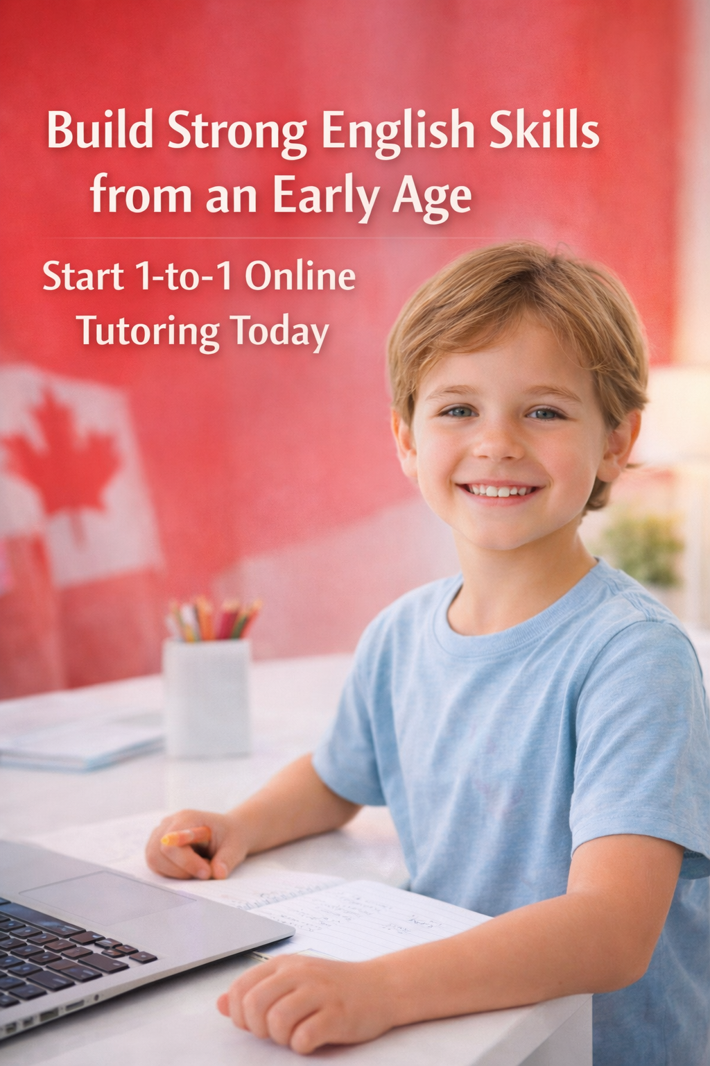 Start primary English online tutoring in Canada
