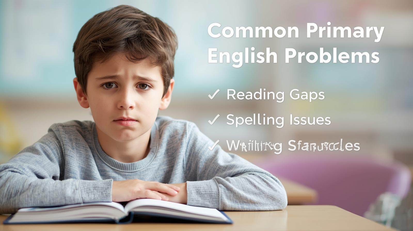 Common English learning problems for primary students in Canada