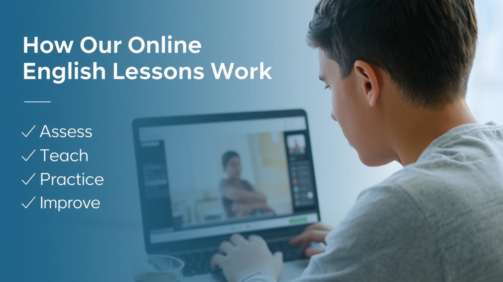 Online English tutoring process Canada
