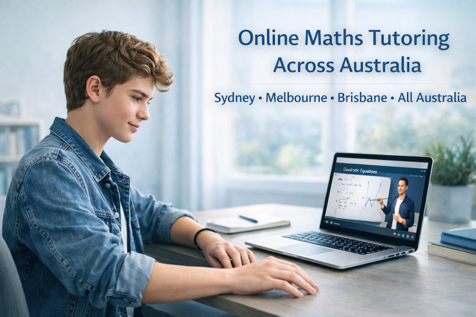 Online maths tutoring across Australia