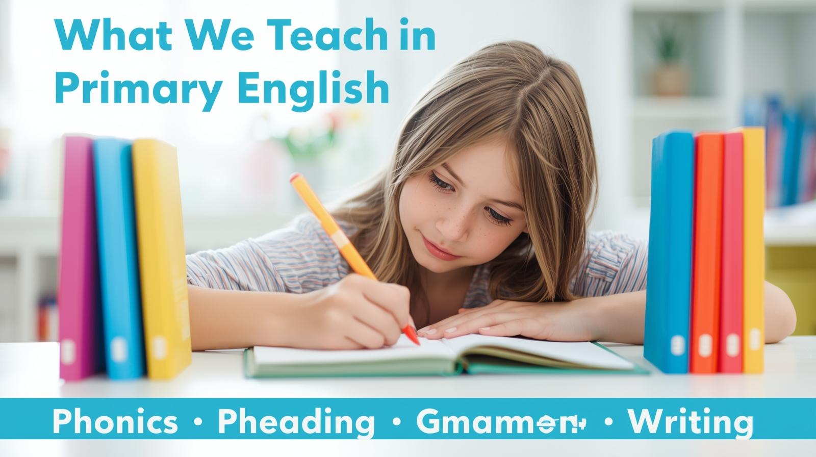 Primary English topics taught in Canada