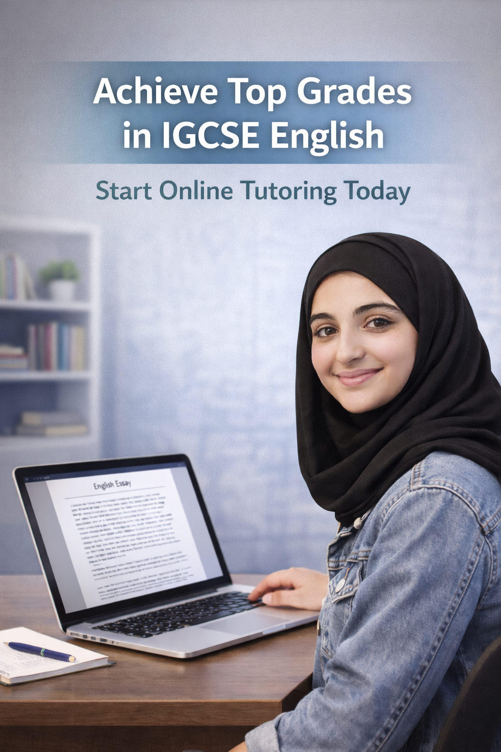 Start IGCSE English online tutoring in UAE today