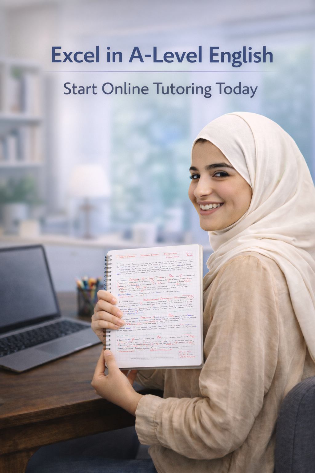 excel-in-a-level-english-uae-student-smiling-after-completing-essay-start-online-tutoring-today